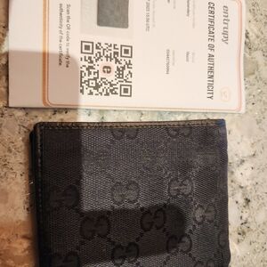 Gucci Black Wallet for Men